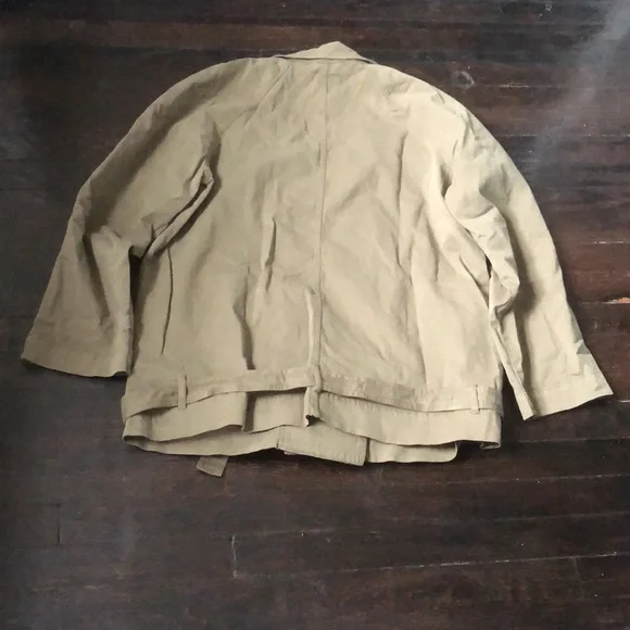 Current Elliott women’s the regiment jacket basil utilitarian relaxed L NWT